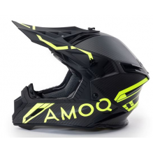 AMOQ Friction MIPS Carbon Hj&auml;lm Svart/HiVis