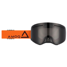 AMOQ Vision Vent+ Magnetic Goggles Red-Black - Smoke