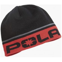 Star Beanie - Svart/Rød