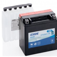 BATT.EXIDE ETX20CH-BS DRY AGM (E04999)