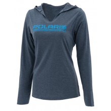 Polaris Genser - Checkered Hoodie - Navy