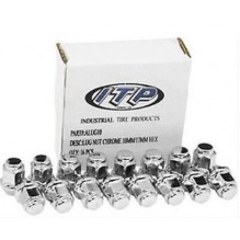 ITP Muttersett M10x1.25 - ATV/UTV 16 stk, Konisk Forkrommet Hjulmutter