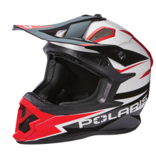 Tenacity 4.0 Hjelm,Snøscooterhjelm - Hvit/Rød