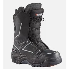 Baffin Powder - Sort/Sølv, 42 (US9-Baffi Meget varm scootersko, med støtte