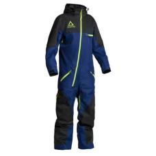 AMOQ VOID SCOOTERDRESS BLÅ/SVART/HIVIS STR XS