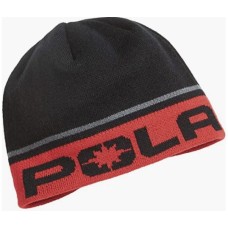 Star Beanie - Svart/Rød